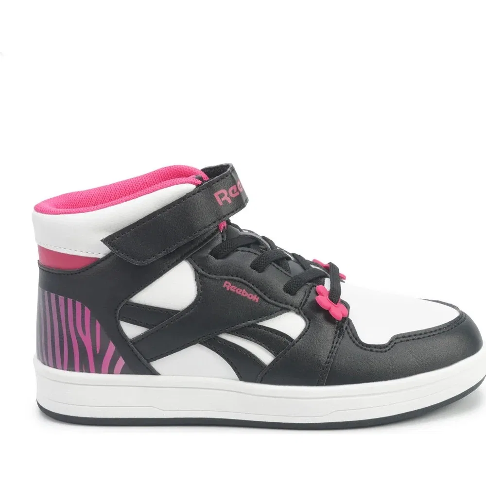 Детские высокие кроссовки Reebok Asero Lite Kds High, для девочек, Белый — фото 2