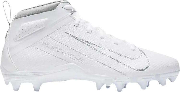 

Бутсы Nike Alpha Huarache 7 Varsity 'White Metallic Silver', белый