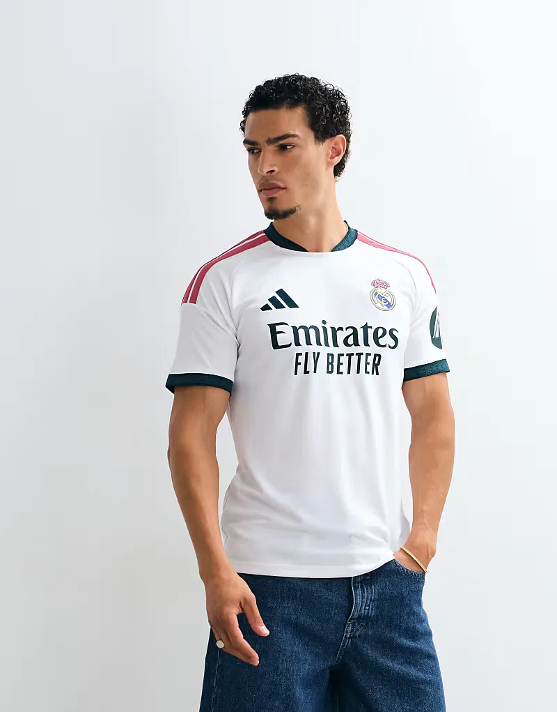Домашняя футболка Adidas "Реал Мадрид" сезона 26/27, белая