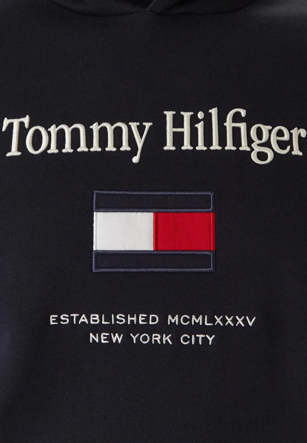 Мужской свитшот классический Tommy Hilfiger, White — фото 4