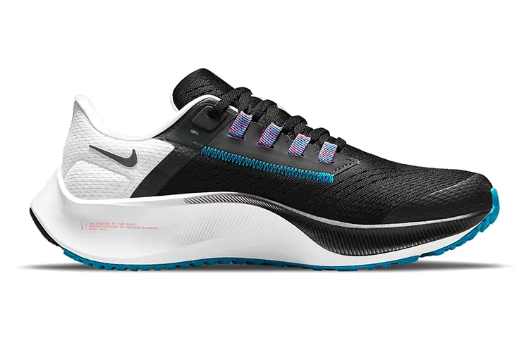 Детские кроссовки для бега с амортизацией Air Pegasus 38 Nike, Black Metallic Silver — фото 3