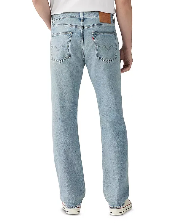 Мужские джинсы regular fit с принтом 505 regular fit jeans Levi's, In The Head Lights — фото 2