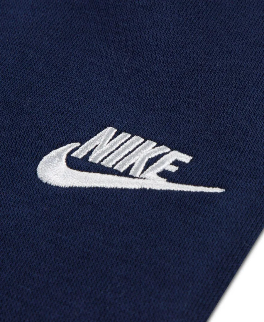 Комплект из футерованного худи и спортивных брюк с логотипом Nike, Midnight Navy — фото 4