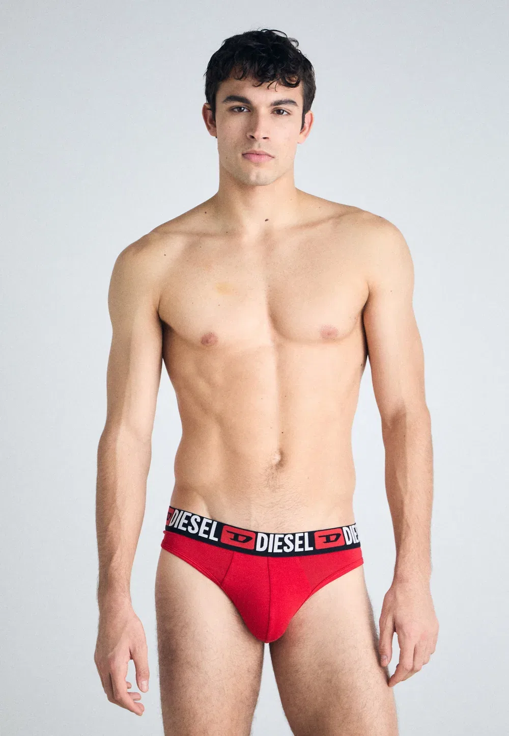 Набор из 3 стрингов Rick-D-Core Diesel, Black/Grey/Red — фото 4