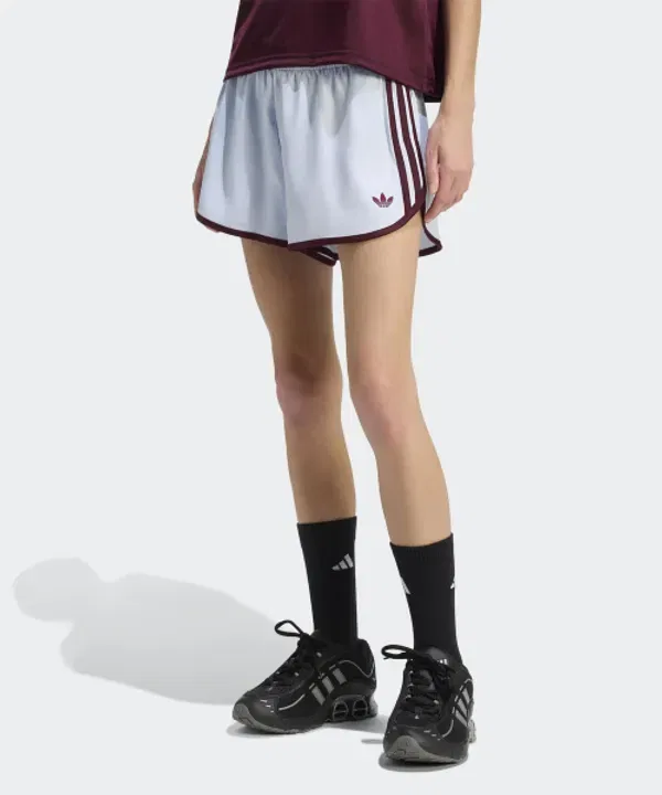 Спринтерские шорты с 3 полосками, Sprinter Short, Adidas, Clear Sky Maroon