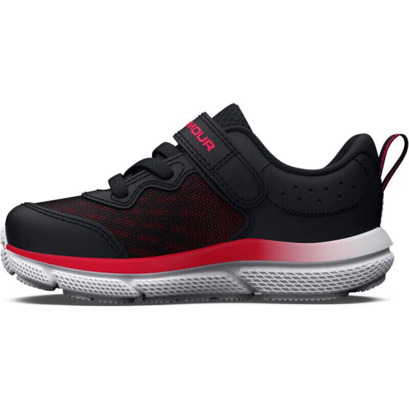 Детские кроссовки с шнуровкой BINF Assert 10 Under Armour, Schwarz — фото 4