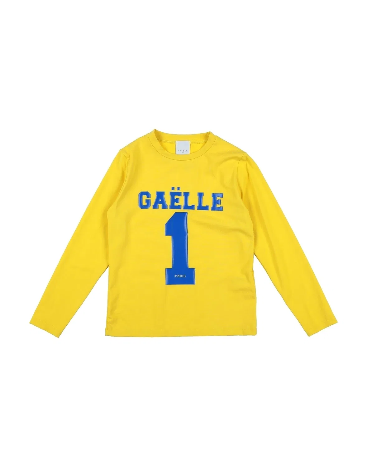 Детская футболка для девочек с логотипом Gaëlle Paris, желтый