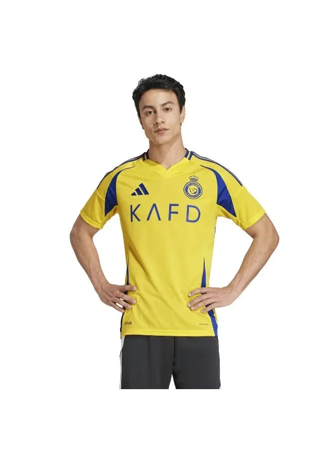 Футболка с принтом Al Nassr FC 24/25 Home Adidas, желтый