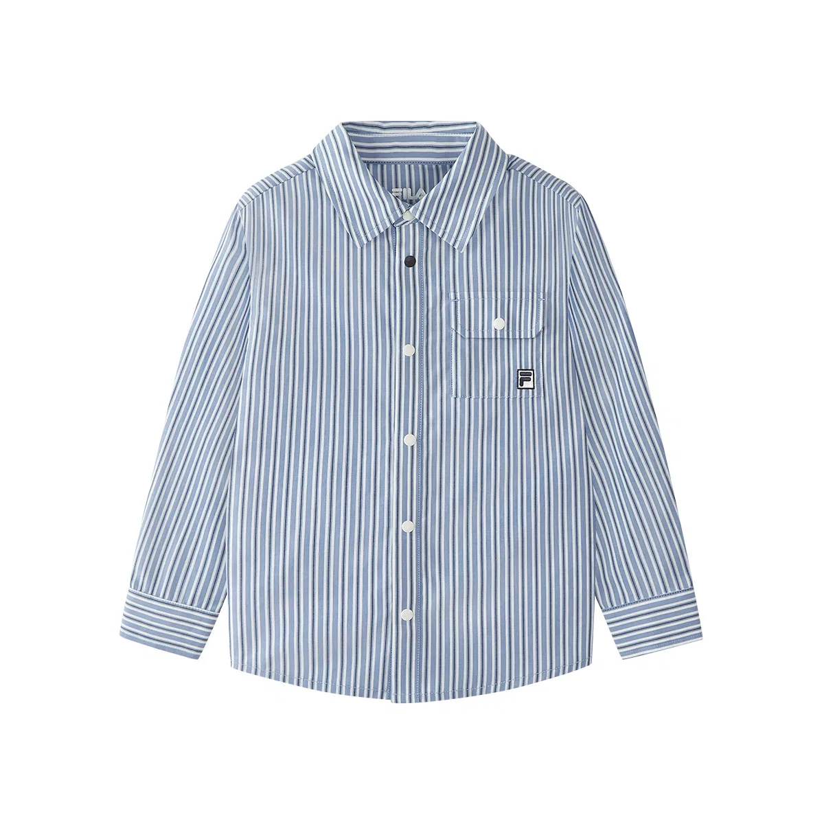 Детская рубашка с лацканами с принтом Casual Shirts FILA KIDS