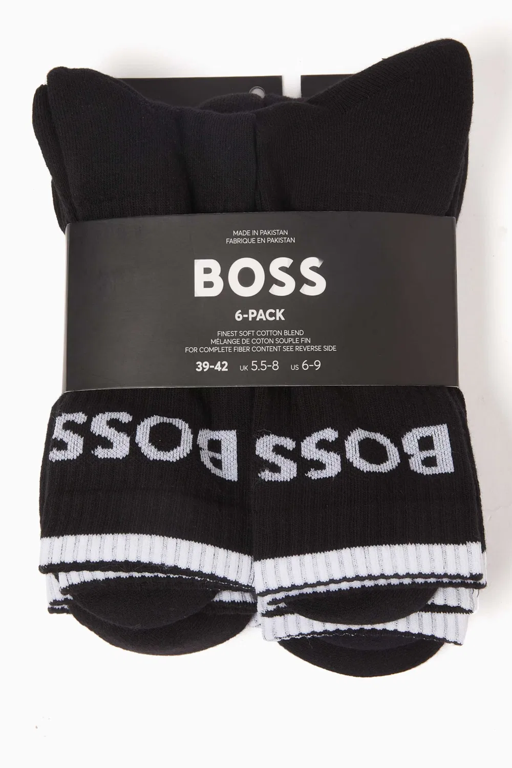 Носки комплект из 6 пар хлопковая смесь BOSS — фото 4