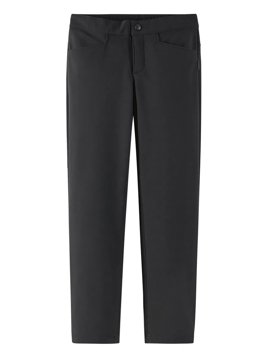 Спортивные брюки Reima Regular Athletic Pants 'Idea' черного цвета