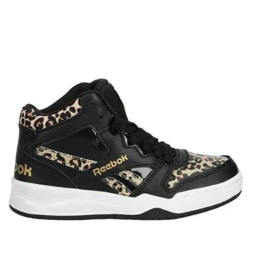 Детские кожаные кроссовки BB4500 Court Reebok, Schwarz