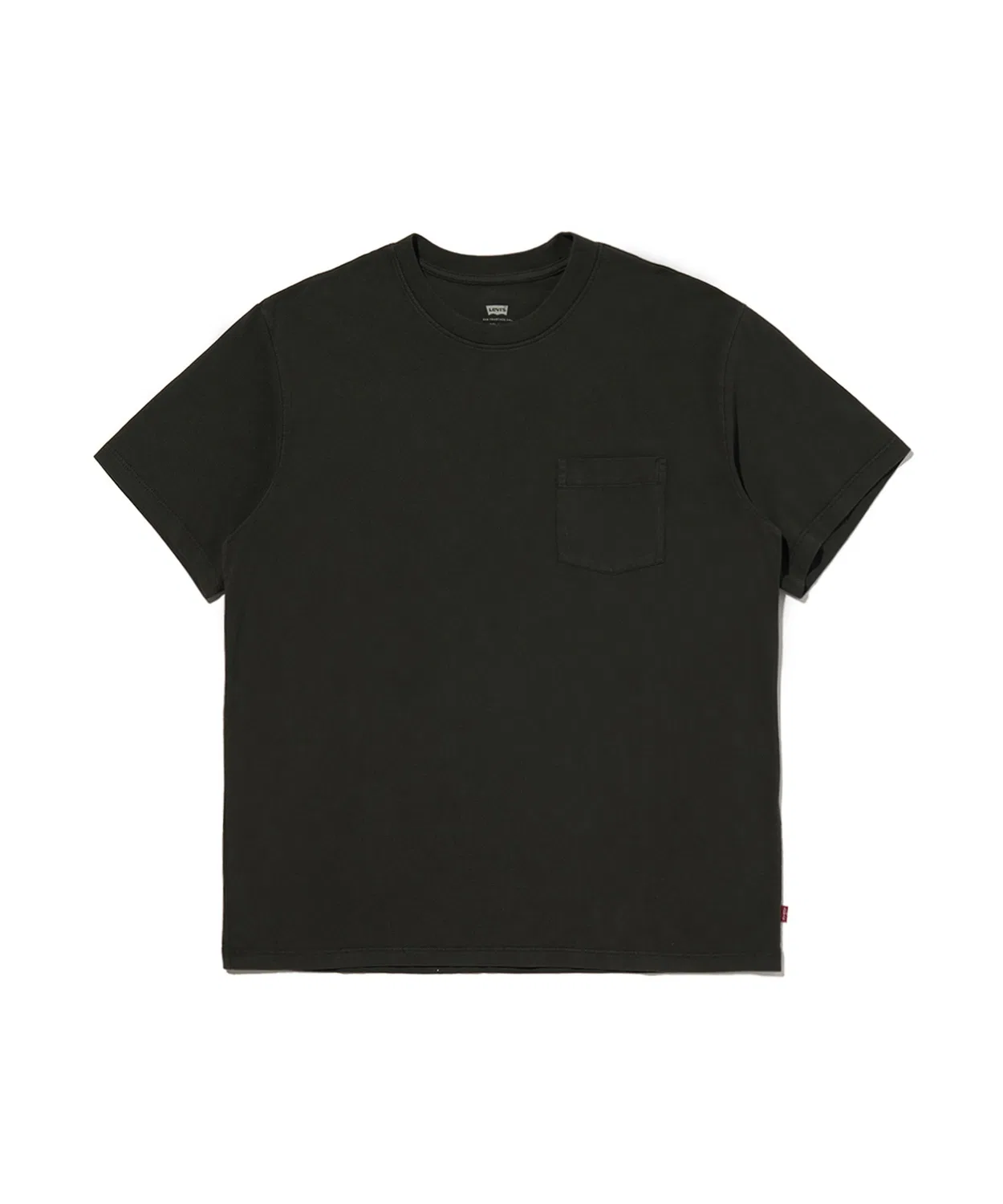 Мужская футболка с длинным рукавомEssential Pocket T-Shirt Levi's, Black — фото 4