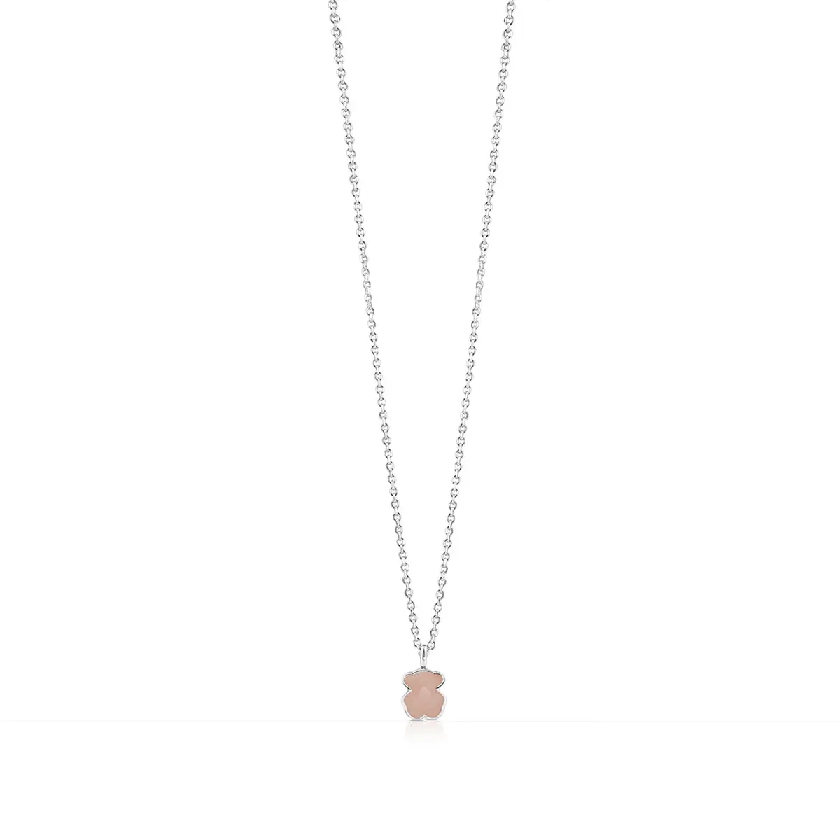 

Колье Tous Color Faceted Rose Quartz, серебро