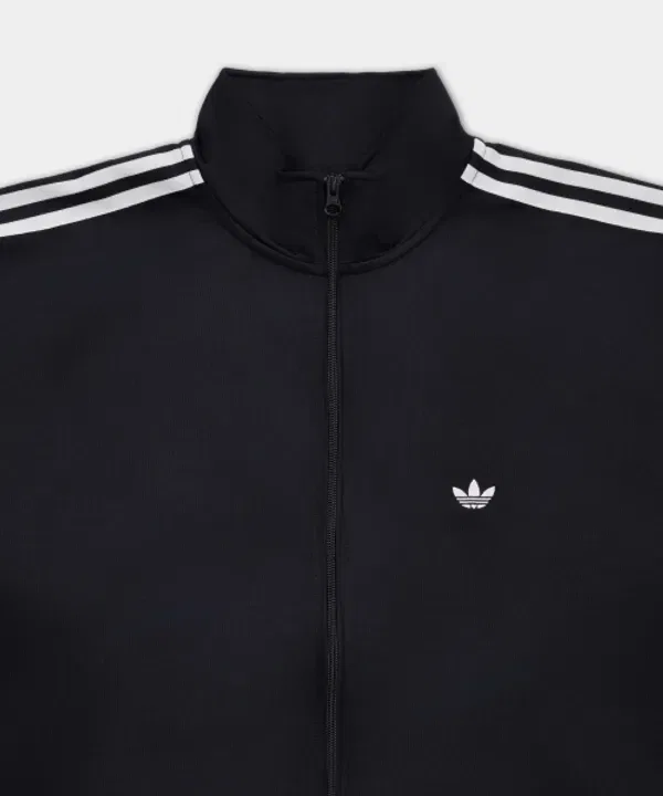 Тренировочная куртка-трактор Adidas, черный/кремово-белый — фото 3