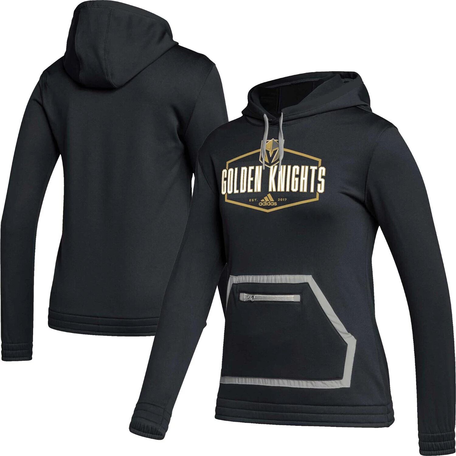 

Женская толстовка с капюшоном adidas Black Vegas Golden Knights Team Issue adidas