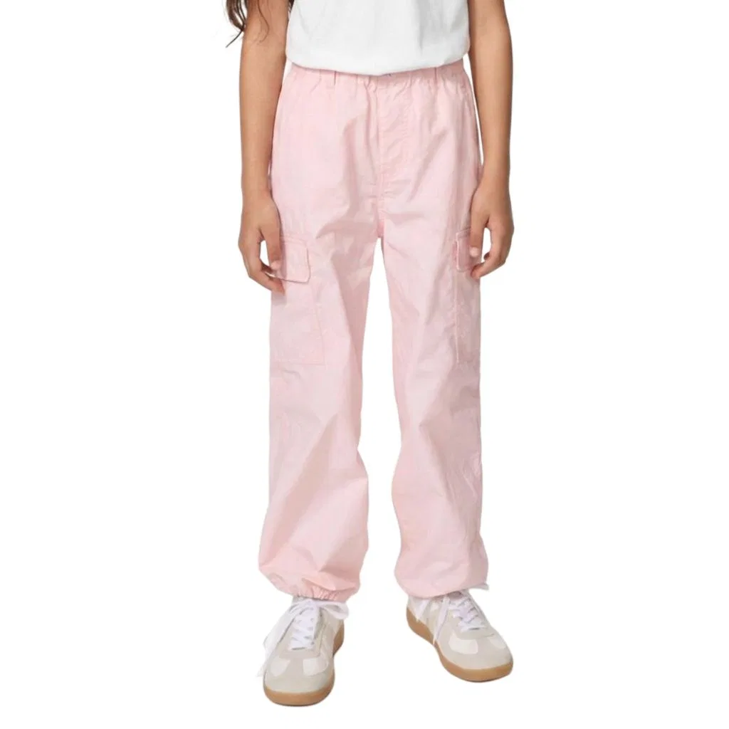Детские карго-брюки с принтом 10 Pastel Pink UNIQLO