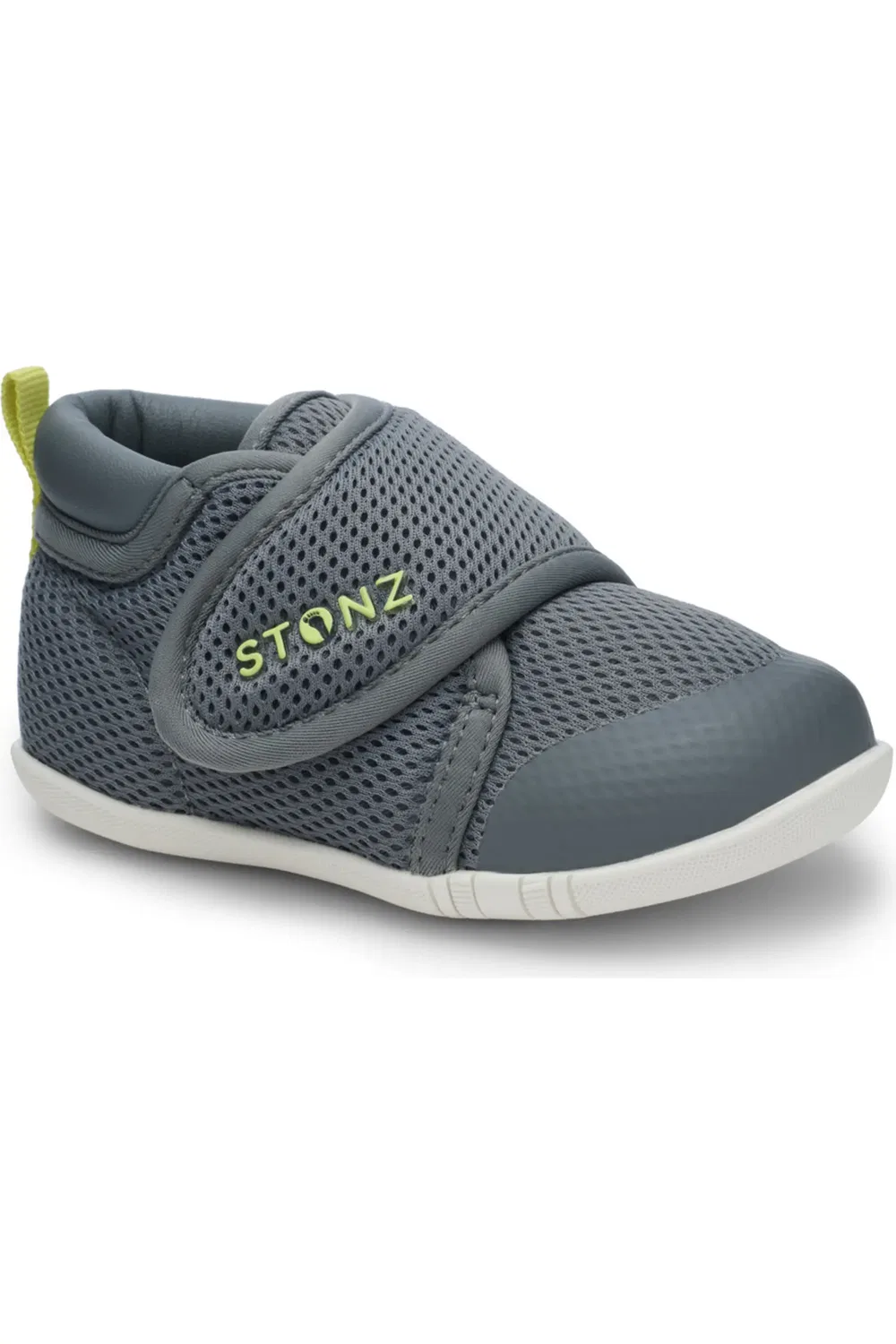 Детские кроссовки на регулируемой липучке Cruiser STONZ, Steel/Lantern Green