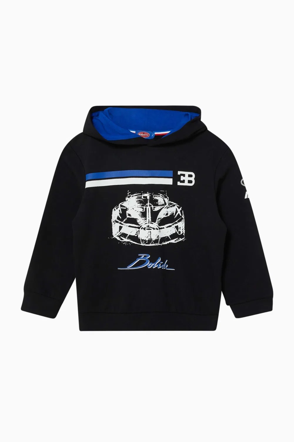 Худи с принтом Bugatti Junior, черный