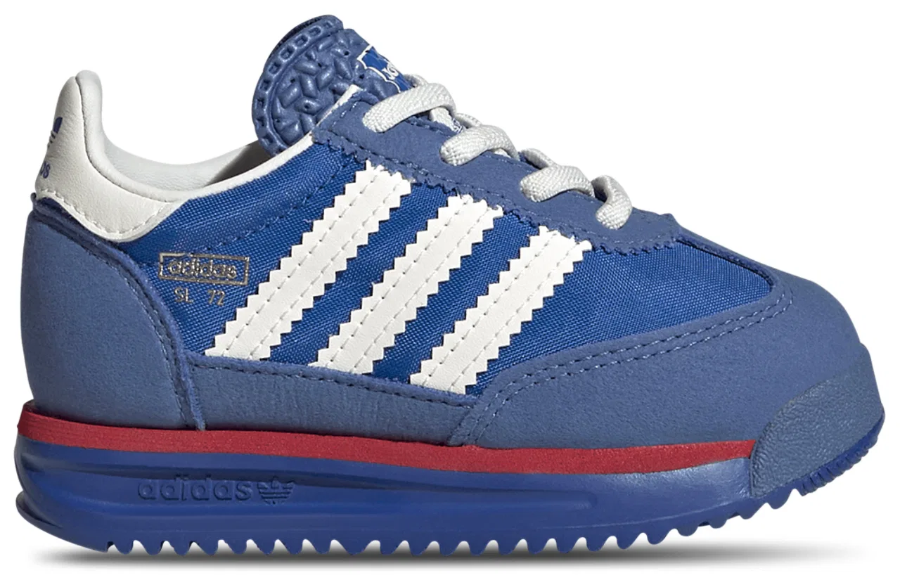 Кроссовки для мальчиков SL 72 RS Adidas, синий/белый