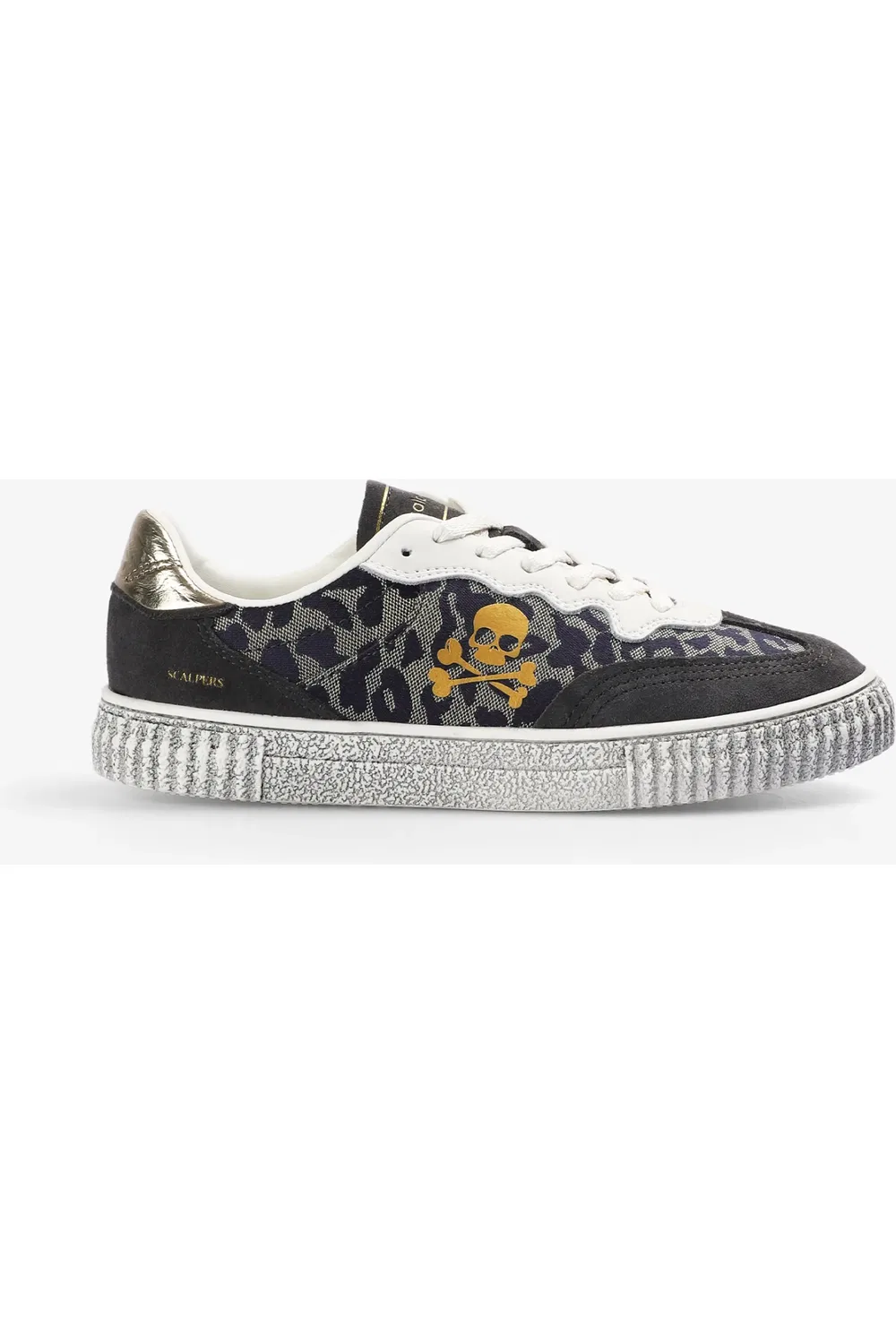 Кеды детские с принтом череп Gale Scalpers, Animalprint