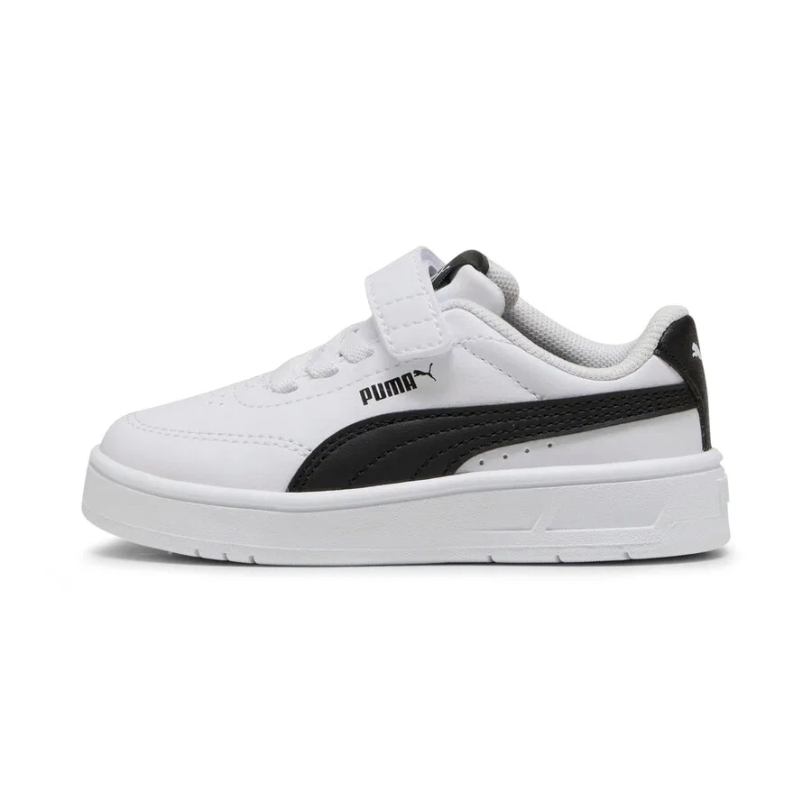 Кроссовки PUMA 'Court Classic Clean AC Inf' белого цвета