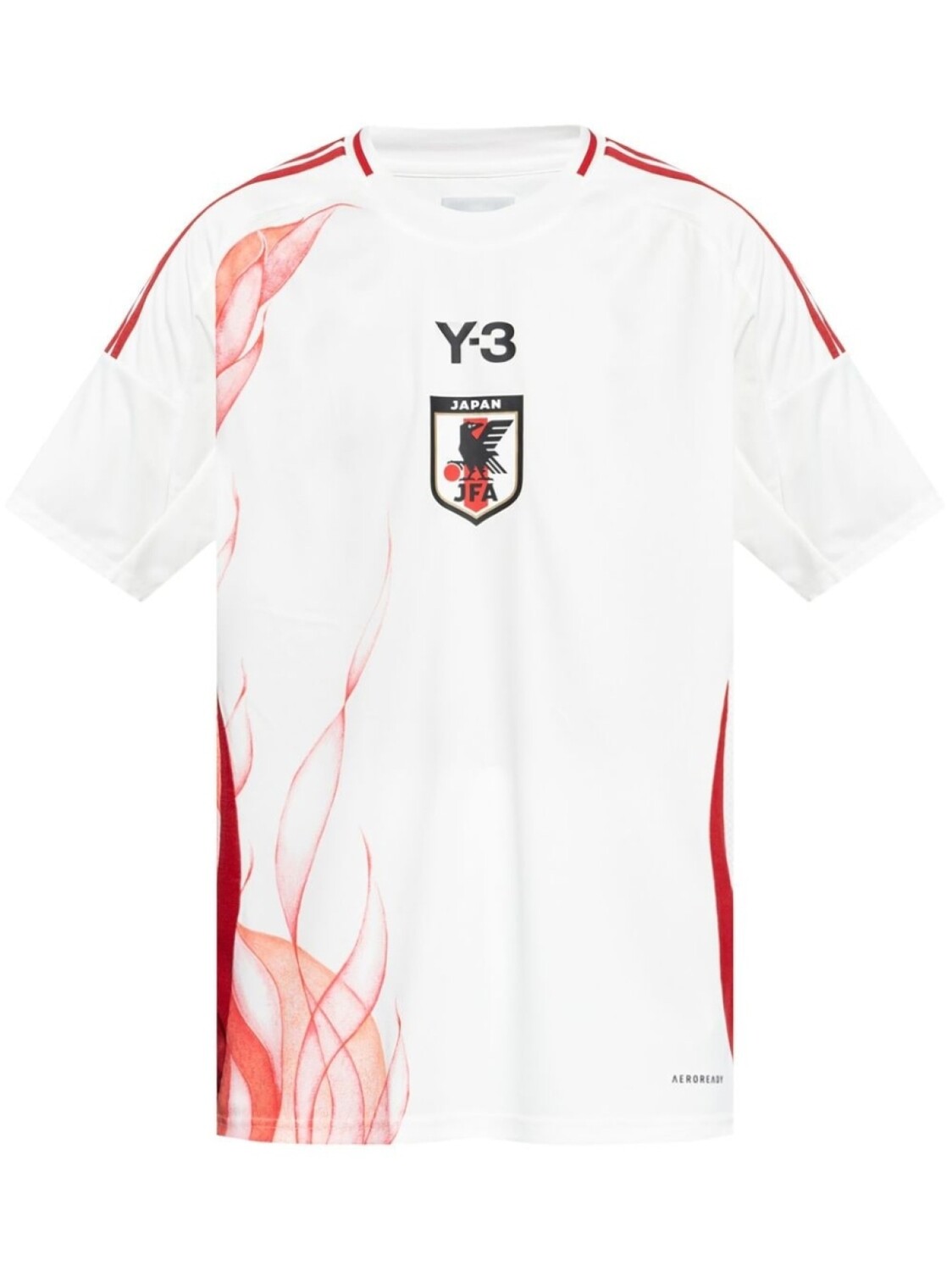 

Y-3 x adidas Футболка для гостей Японской футбольной ассоциации, белый