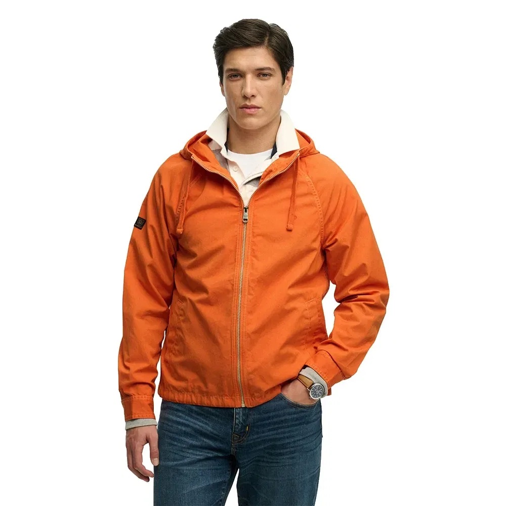 Куртка Washed Twill Superdry, оранжевый — фото 4