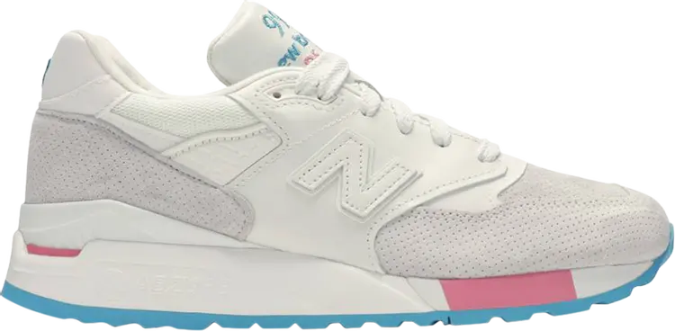 

Кроссовки New Balance 998 Made In USA 'Cotton Candy', белый