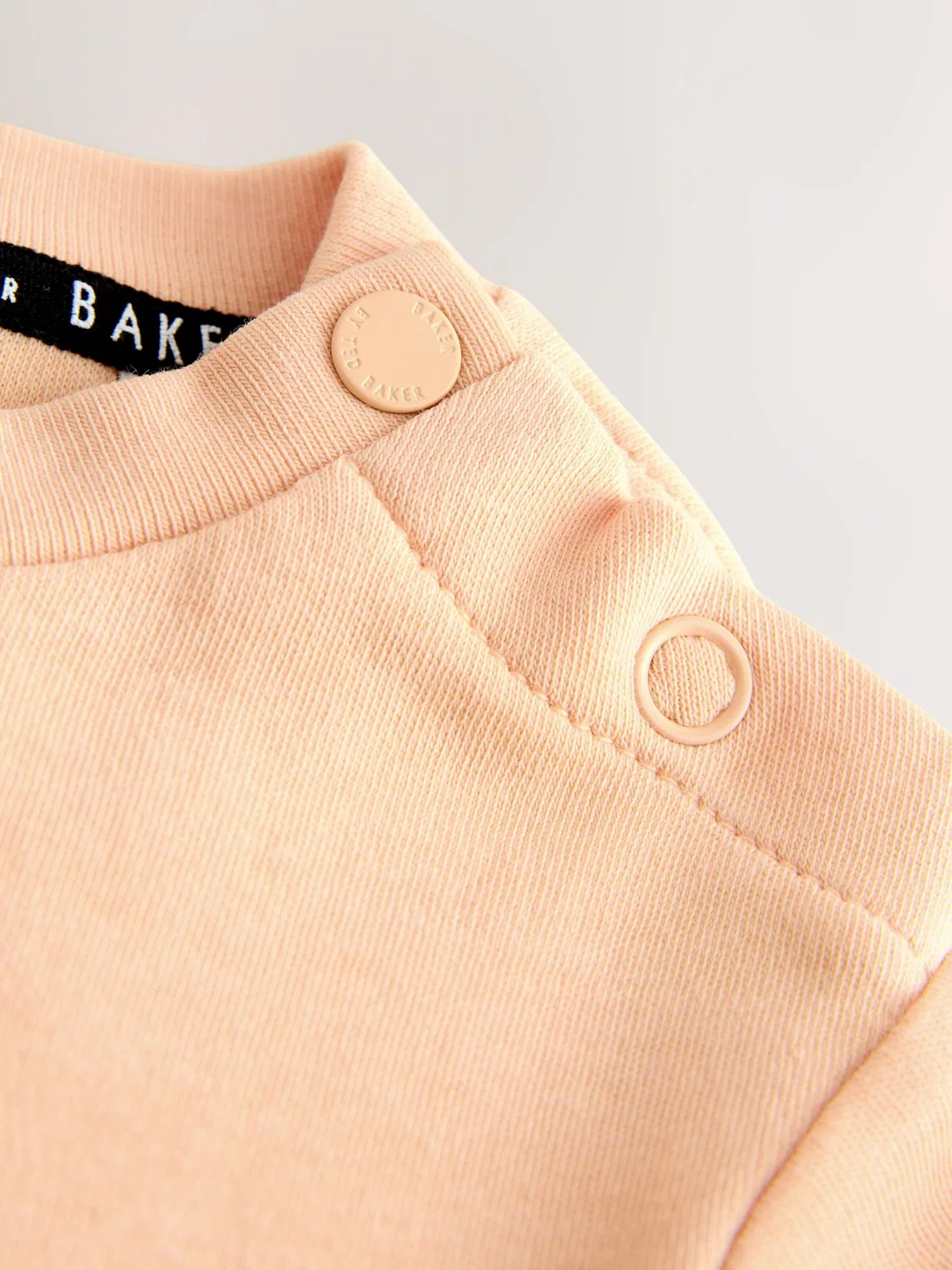 Комбинезон/боди Baker by Ted Baker оранжевого и светло-оранжевого цвета — фото 3