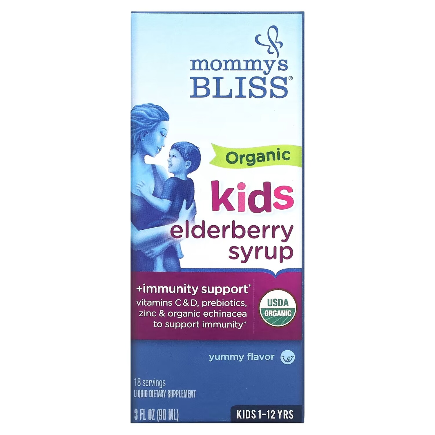 

Органический сироп бузины для повышения иммунитета Mommy's Bliss