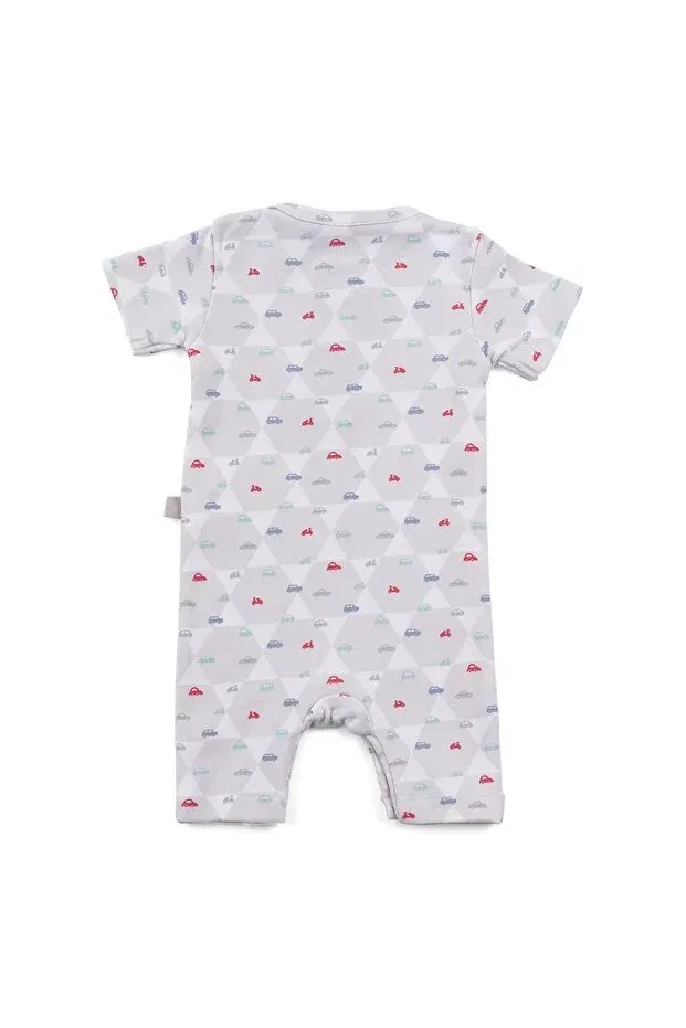 Детское боди-комбинезон для мальчиков с принтом Cotton short sleeve shorts baby rompers cars colorful Boumini, Colored — фото 3