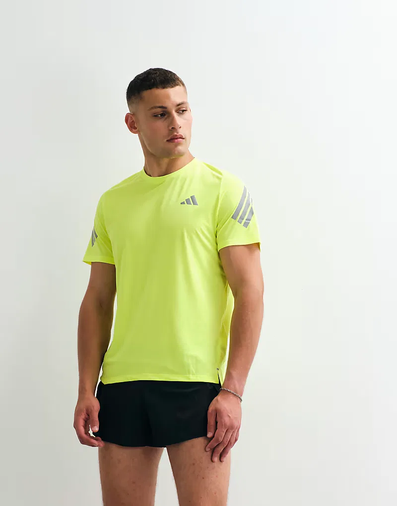 Футболка Adidas Running Adi365 желтого — фото 2