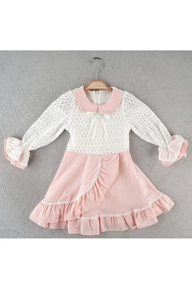 Детское платье для девочек хлопковое Etç Baby, Pink
