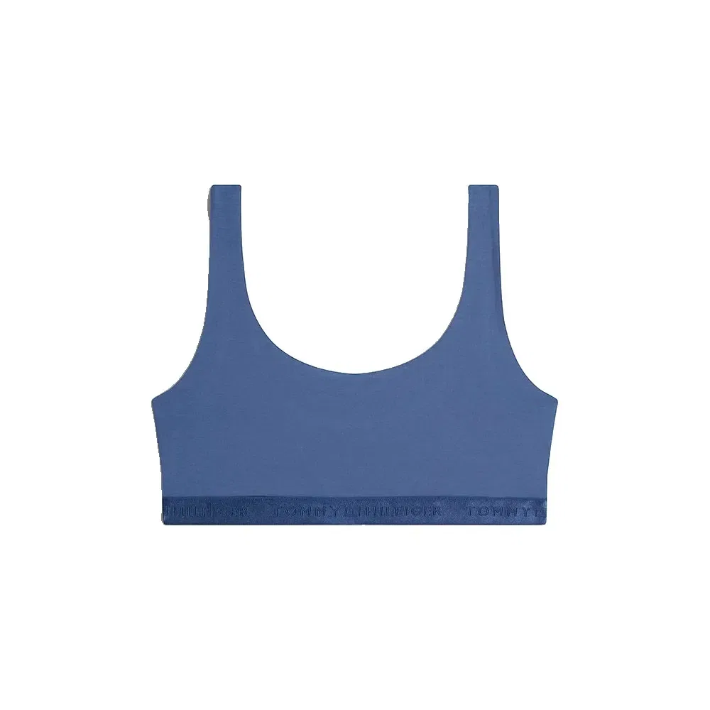 Женский бюстгальтер-бралетт из стрейч-модала Tommy hilfiger, Blue — фото 3