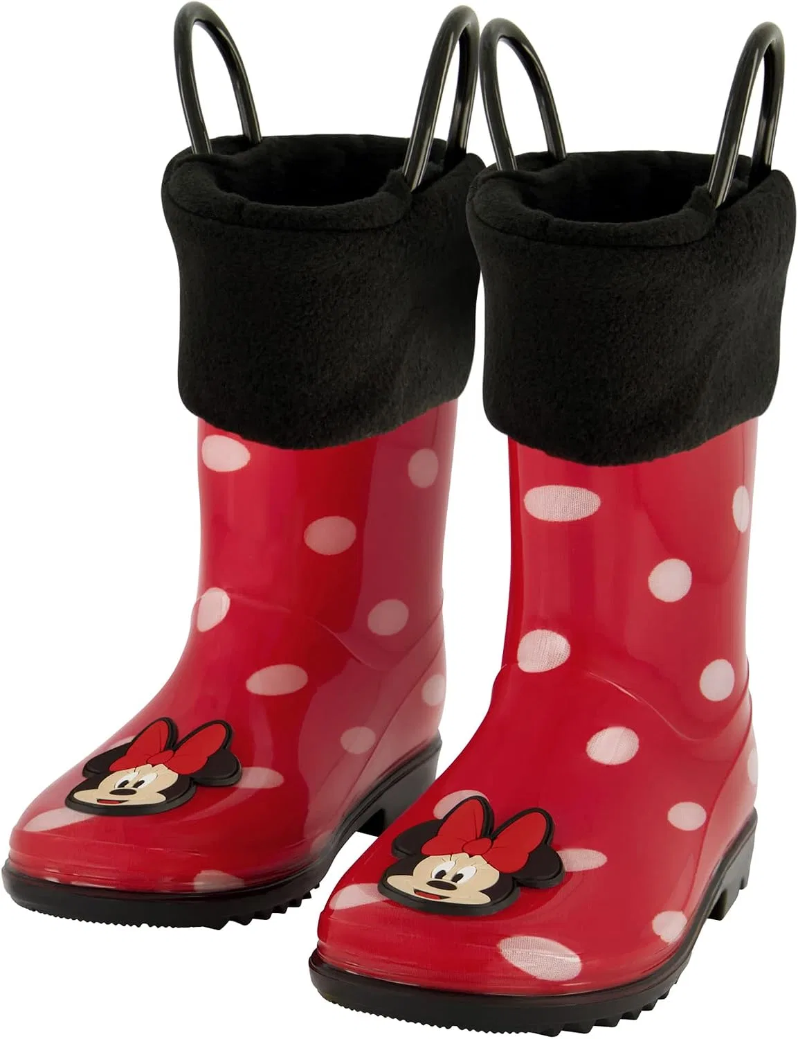 Детские сапоги дождевые с мягким съемным вкладышем Minnie Mouse Disney, Minnie Mouse
