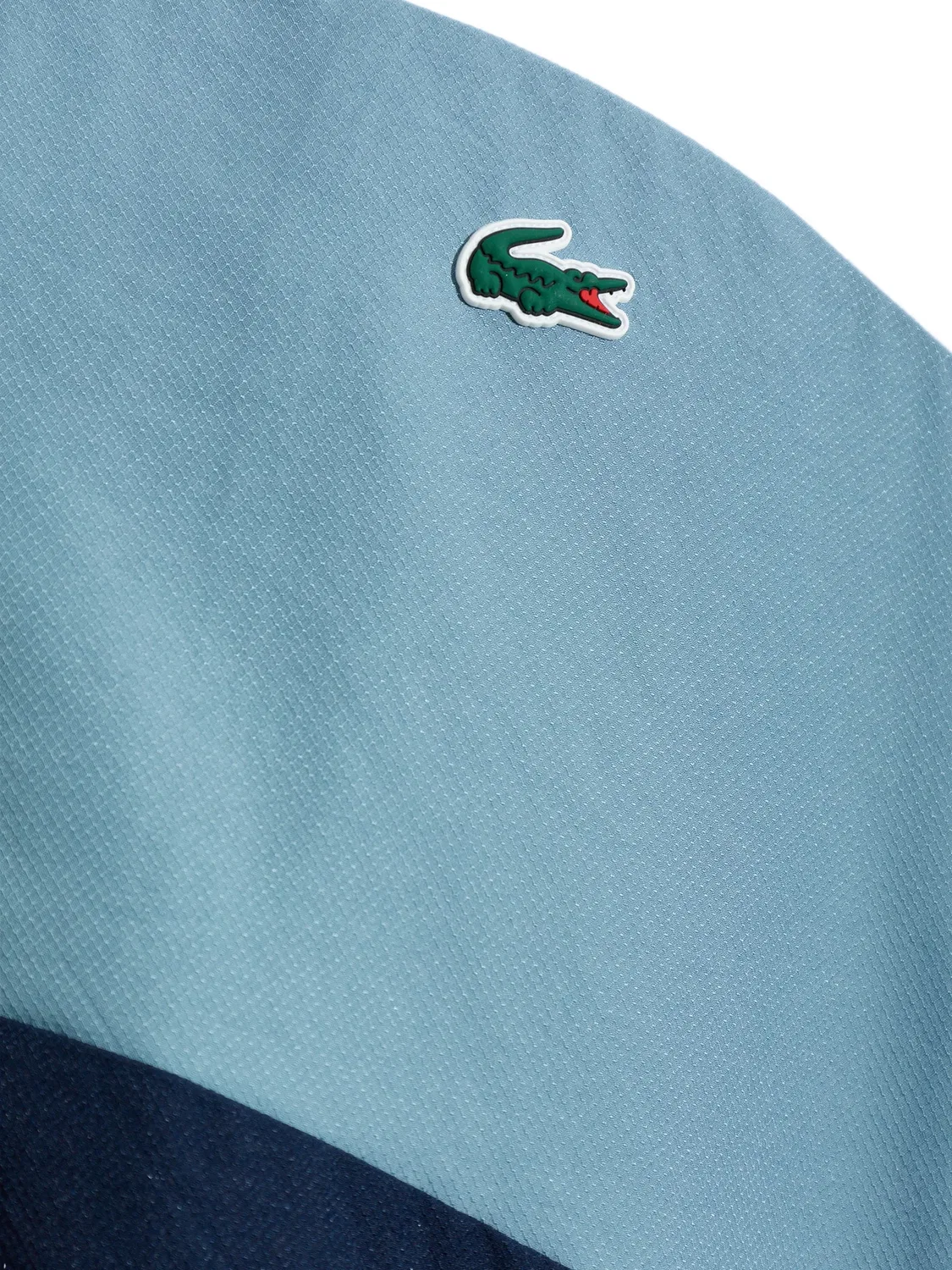Куртка с капюшоном колор-блок Lacoste, белый — фото 3
