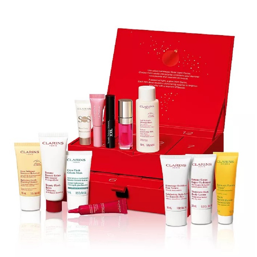 

Адвент-календарь Clarins 12 Day, 12 предметов