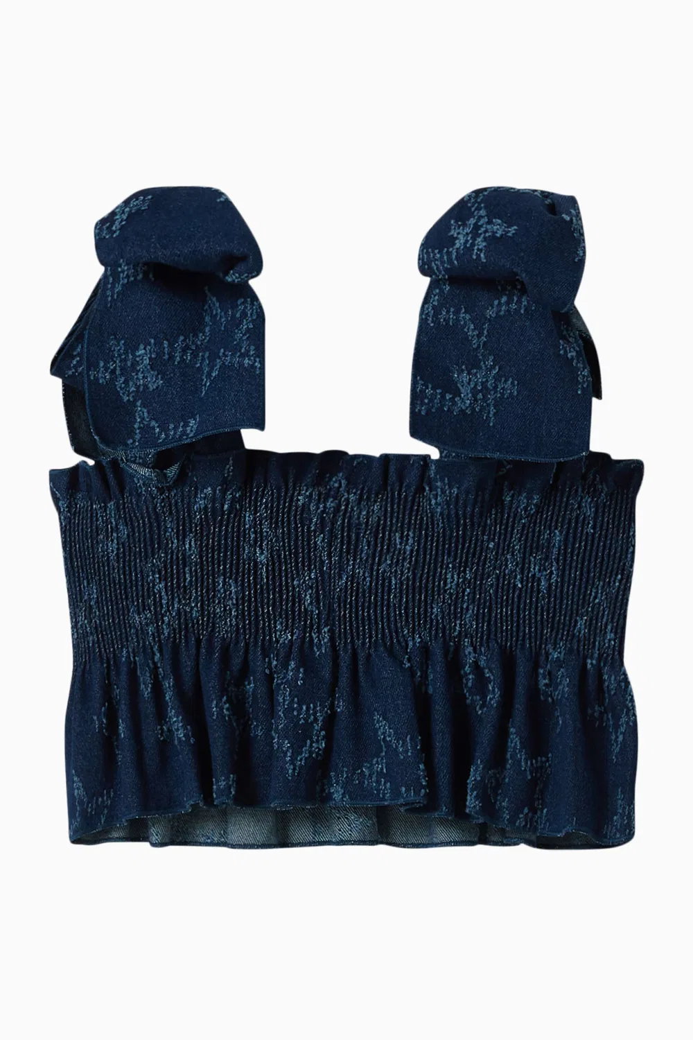 Топ с принтом звезд Shirred Star-motif Phi Clothing — фото 3