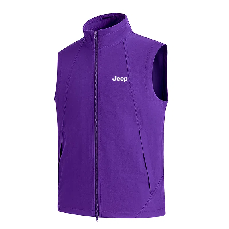 Детский жилет с воротником-стойкой Urban Techwear Jeep, Purple