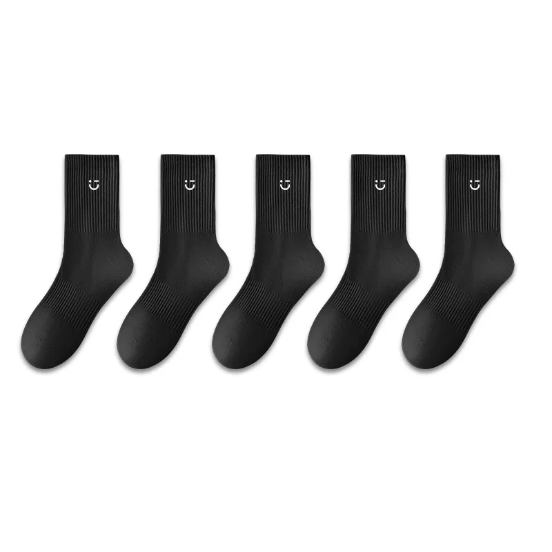 Детские гольфы набор 5 пар MINISO, Black