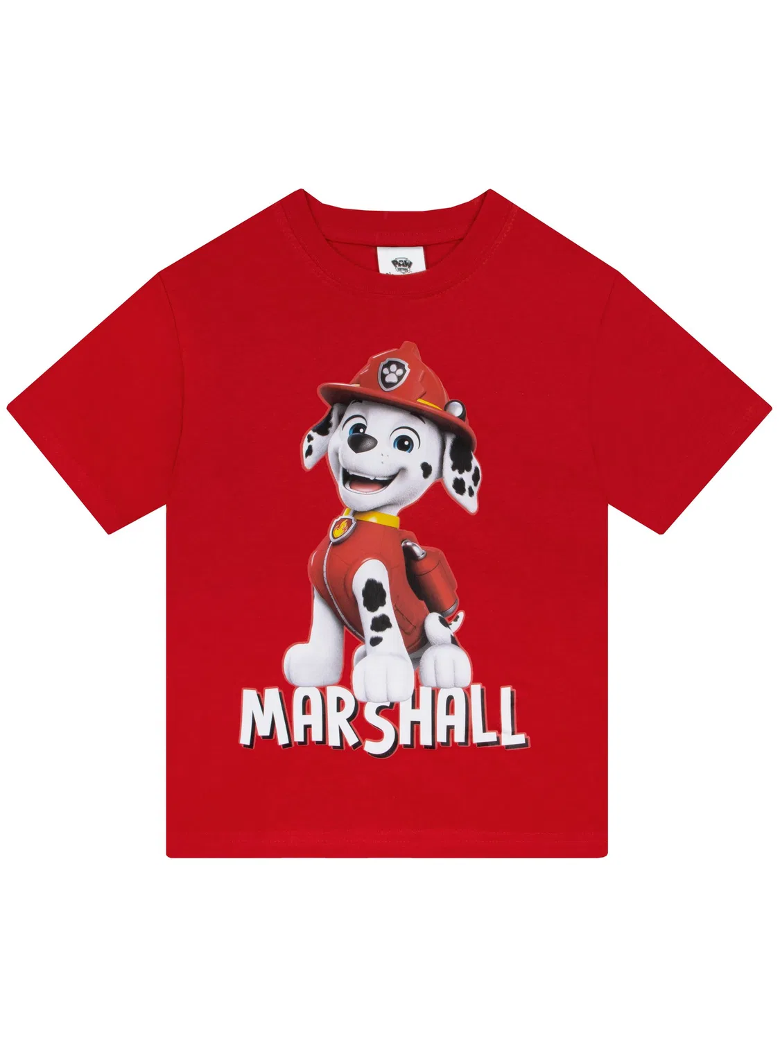 Футболка с принтом Marshall, PAW Patrol Character, красный