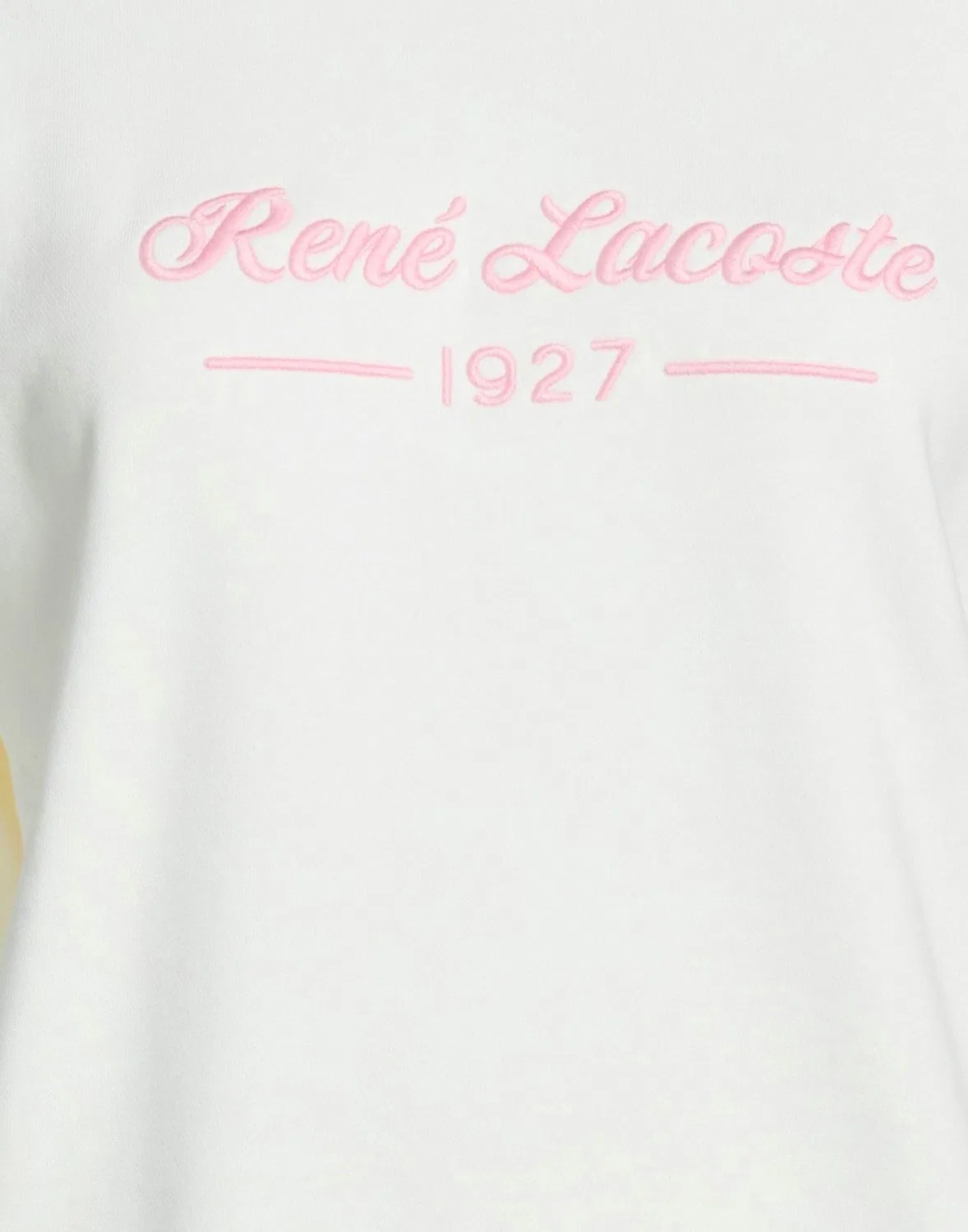 Свитшот Lacoste, белый с аппликацией — фото 4