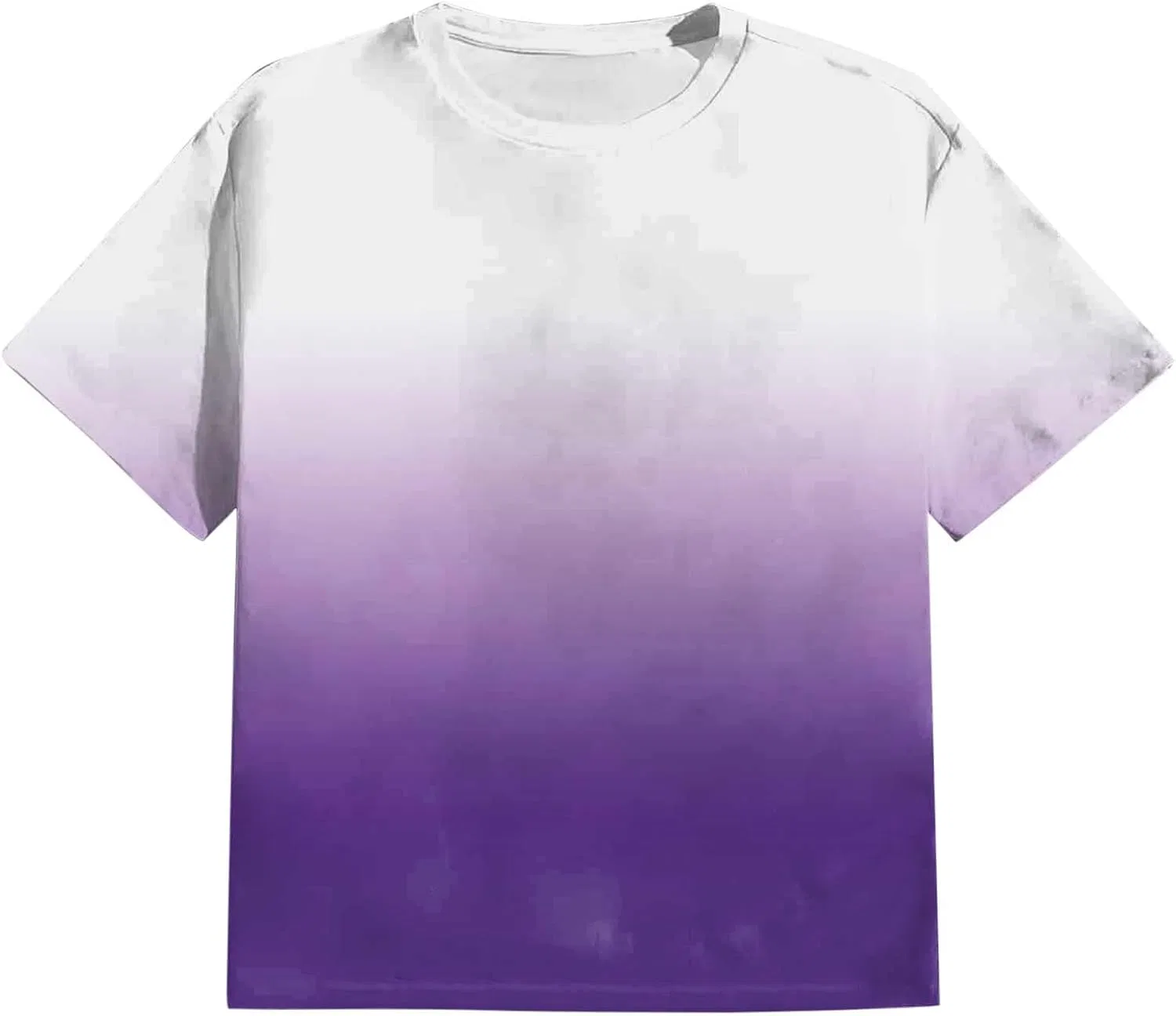 Мужская футболка с градиентом Crew Neck Short Sleeve, Purple — фото 3