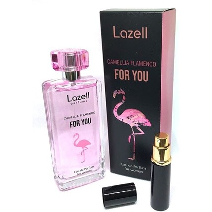 Camellia Flamenco For You от Lazell EDP для женщин 100 мл с 5 мл дорожным распылителем духов — фото 2