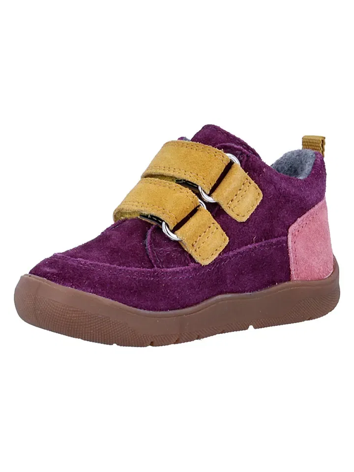 Босоножки кожаные с принтом Samy Richter Shoes, розовый — фото 3