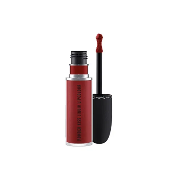 Женская жидкая помада с матовым финишем, оттенок # 995 FASHION, SWEETIE Rose Red Wine, MAC