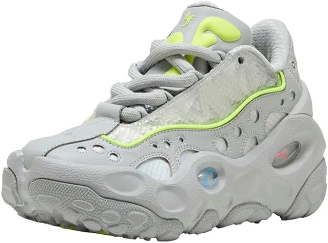 Детские кроссовки для мальчиков с шнуровкой La Francé RNR PUMA, Grey — фото 2