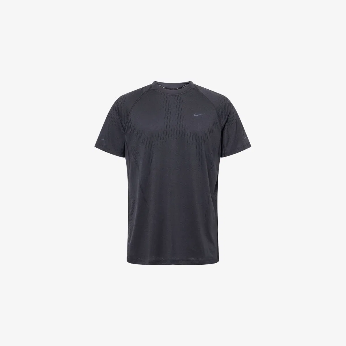 Футболка Dri-fit adv с круглым вырезом, изготовленная из эластичной ткани Nike, черный
