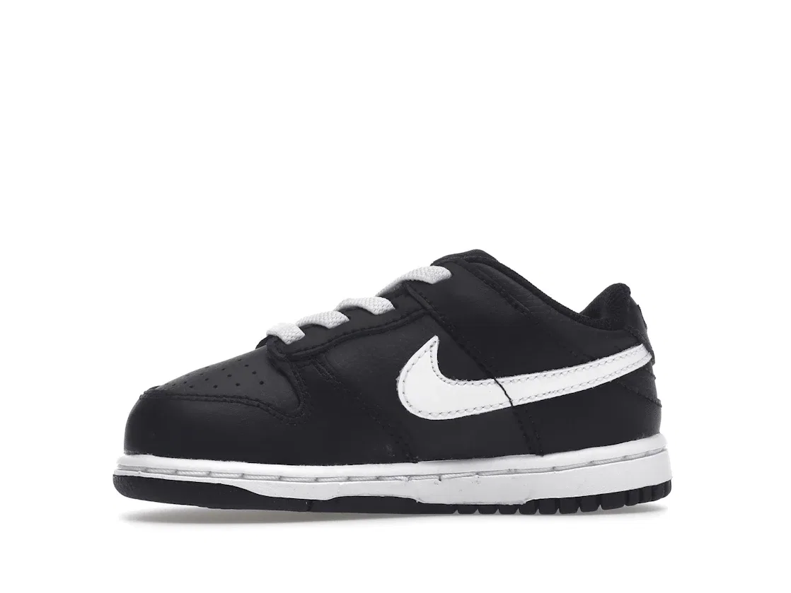 Детские кроссовки с низким верхом Nike Dunk Low, Black/Off Noir/White — фото 3